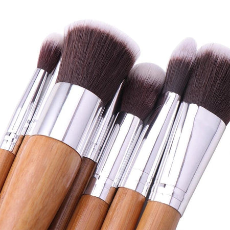 Lucky Beauty Bamboo Brush Set of 11 pcs - Drakoi Marketplace