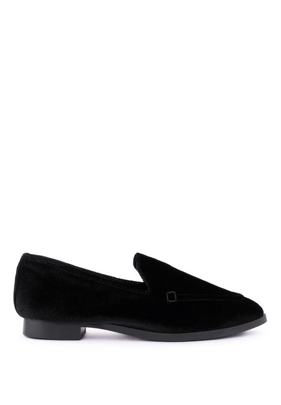 Luxe-Lap Velvet Handcrafted Loafers - Drakoi Marketplace