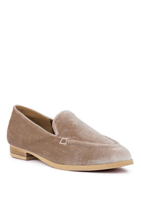 Luxe-Lap Velvet Handcrafted Loafers - Drakoi Marketplace