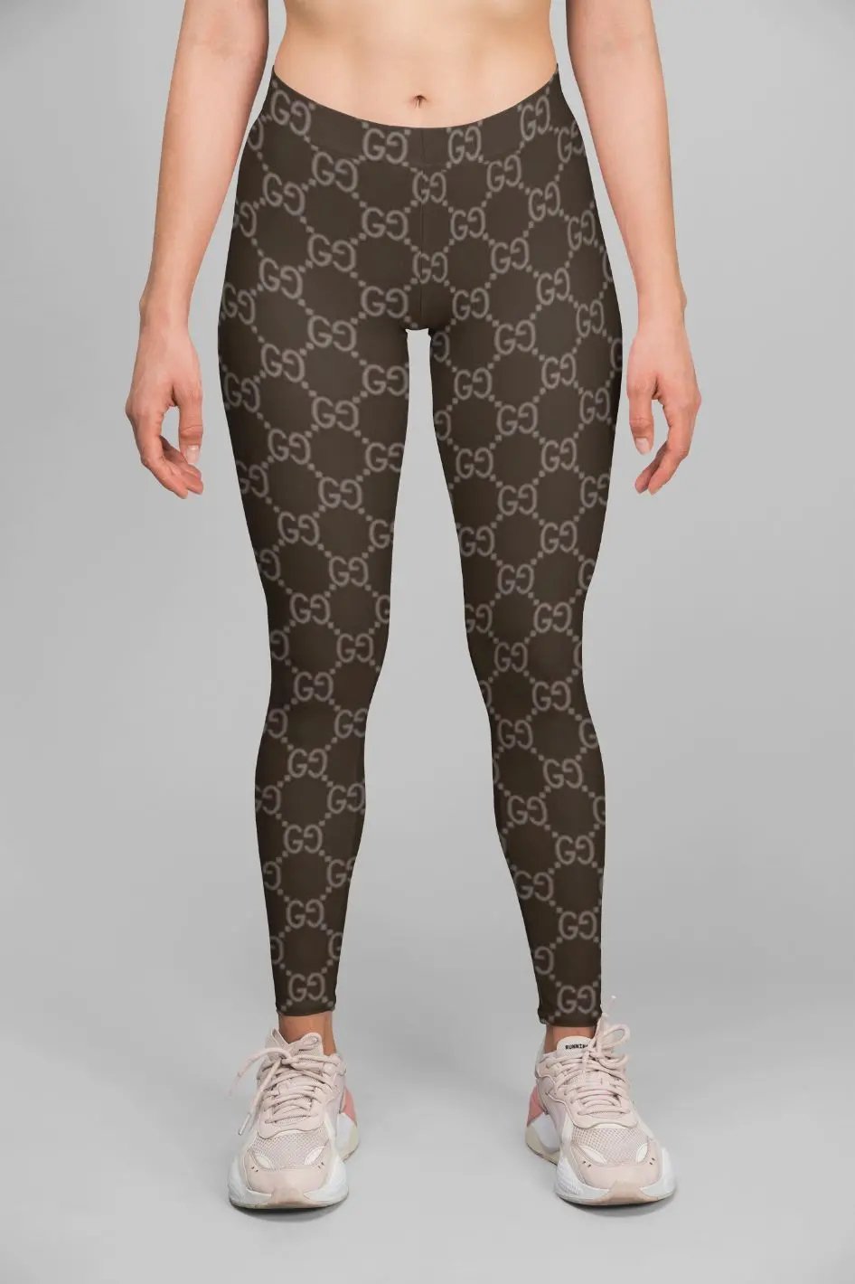 Lv Chain Pattern Legging - Drakoi Marketplace