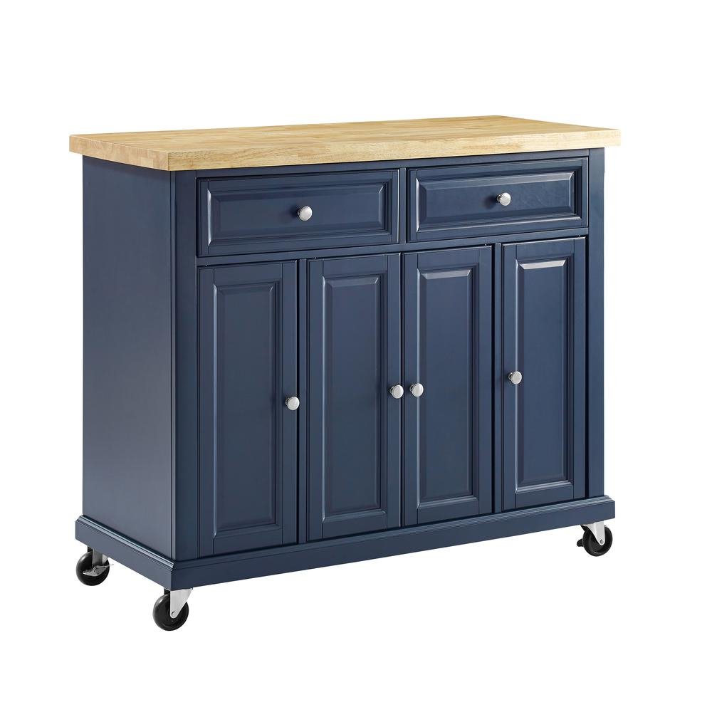 Madison Kitchen Cart Navy - Drakoi Marketplace