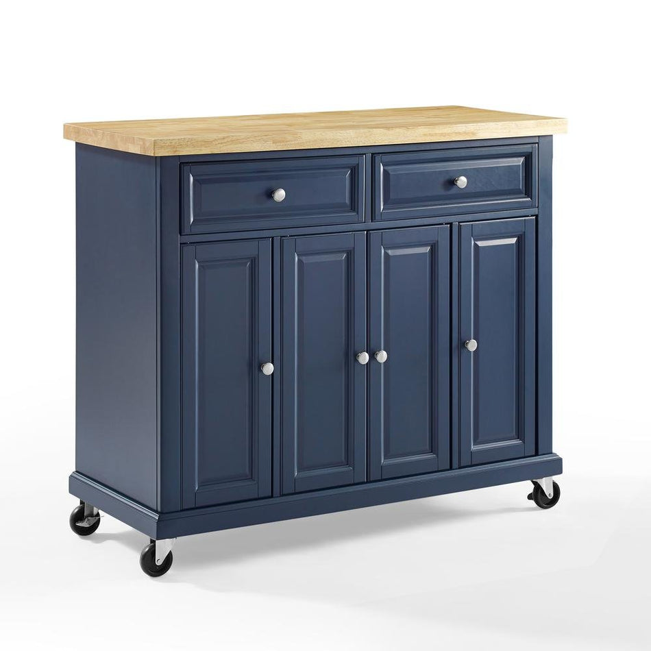 Madison Kitchen Cart Navy - Drakoi Marketplace