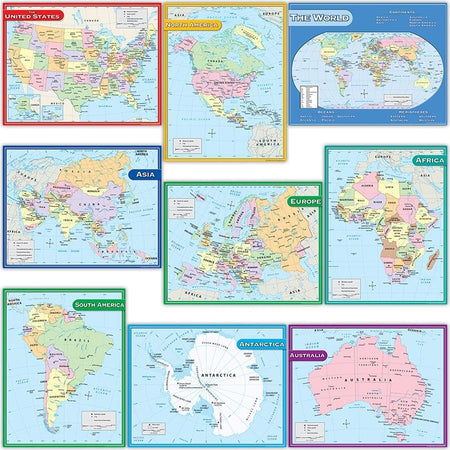 MAP CHARTS SET 9 CHARTS - Drakoi Marketplace