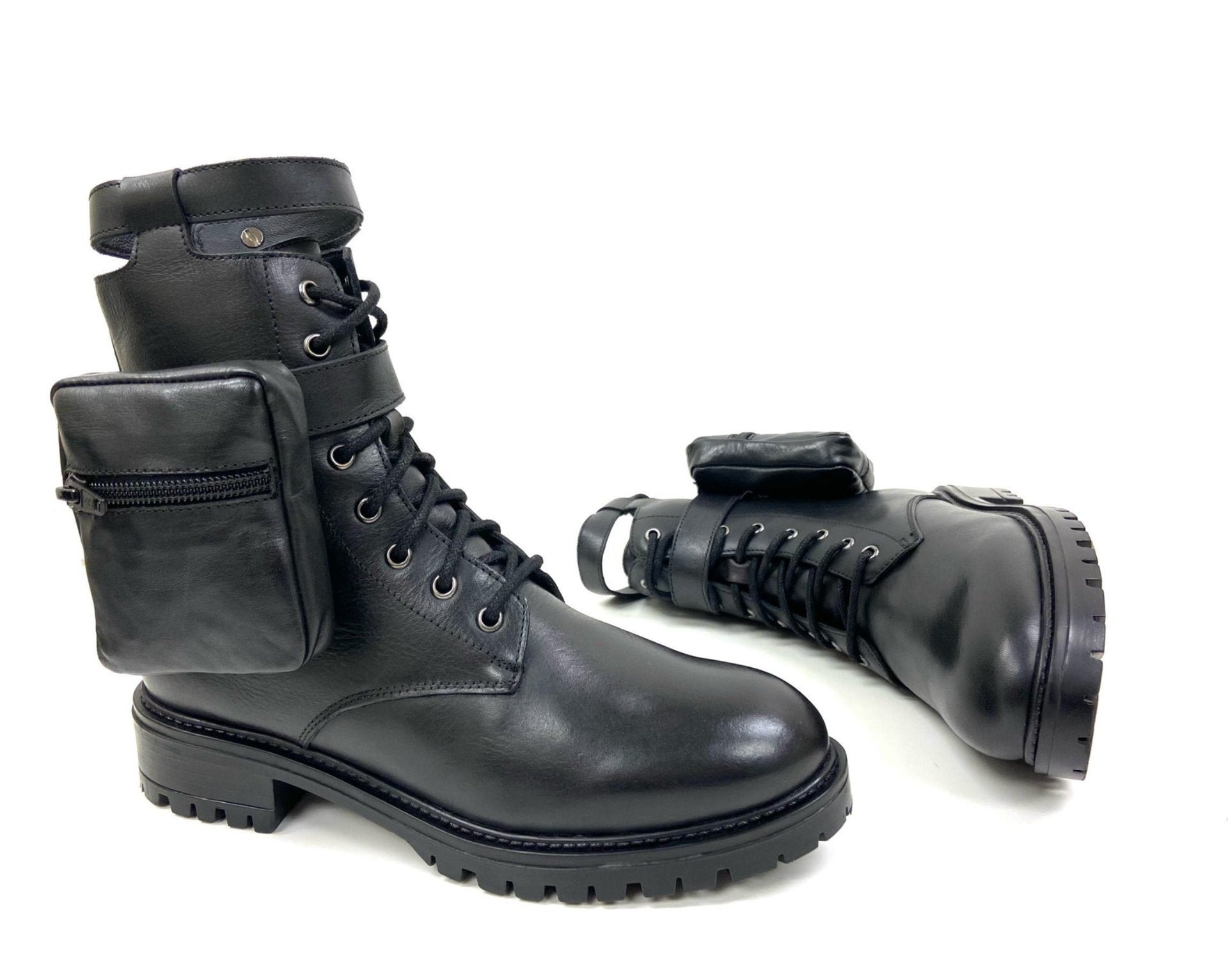 Margo Pocket Combat Boot - Drakoi Marketplace