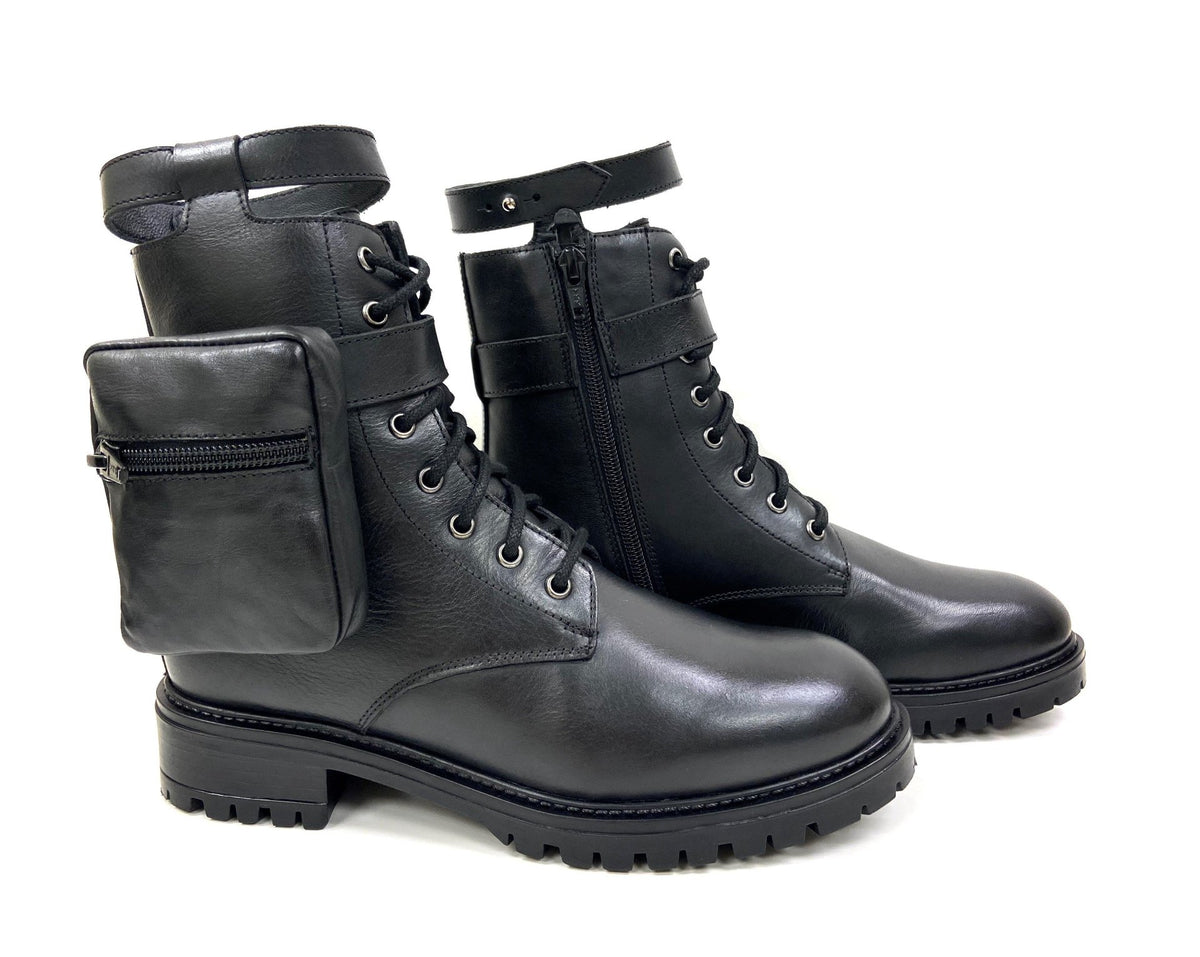 Margo Pocket Combat Boot - Drakoi Marketplace