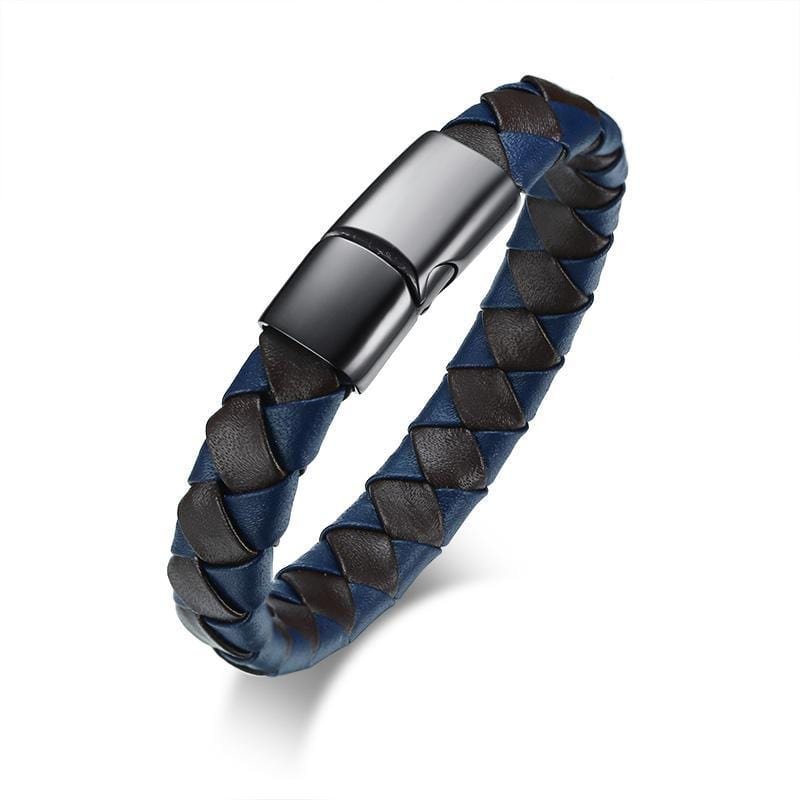 Mens Genuine Leather Bracelet - Drakoi Marketplace