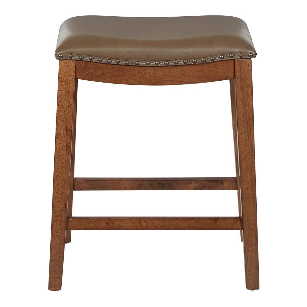 Metro 24" Saddle Stool - Drakoi Marketplace