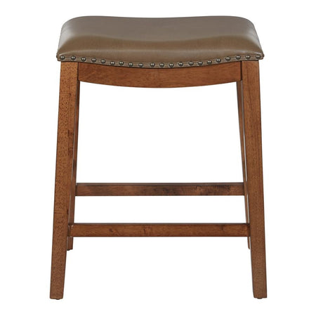 Metro 24" Saddle Stool - Drakoi Marketplace