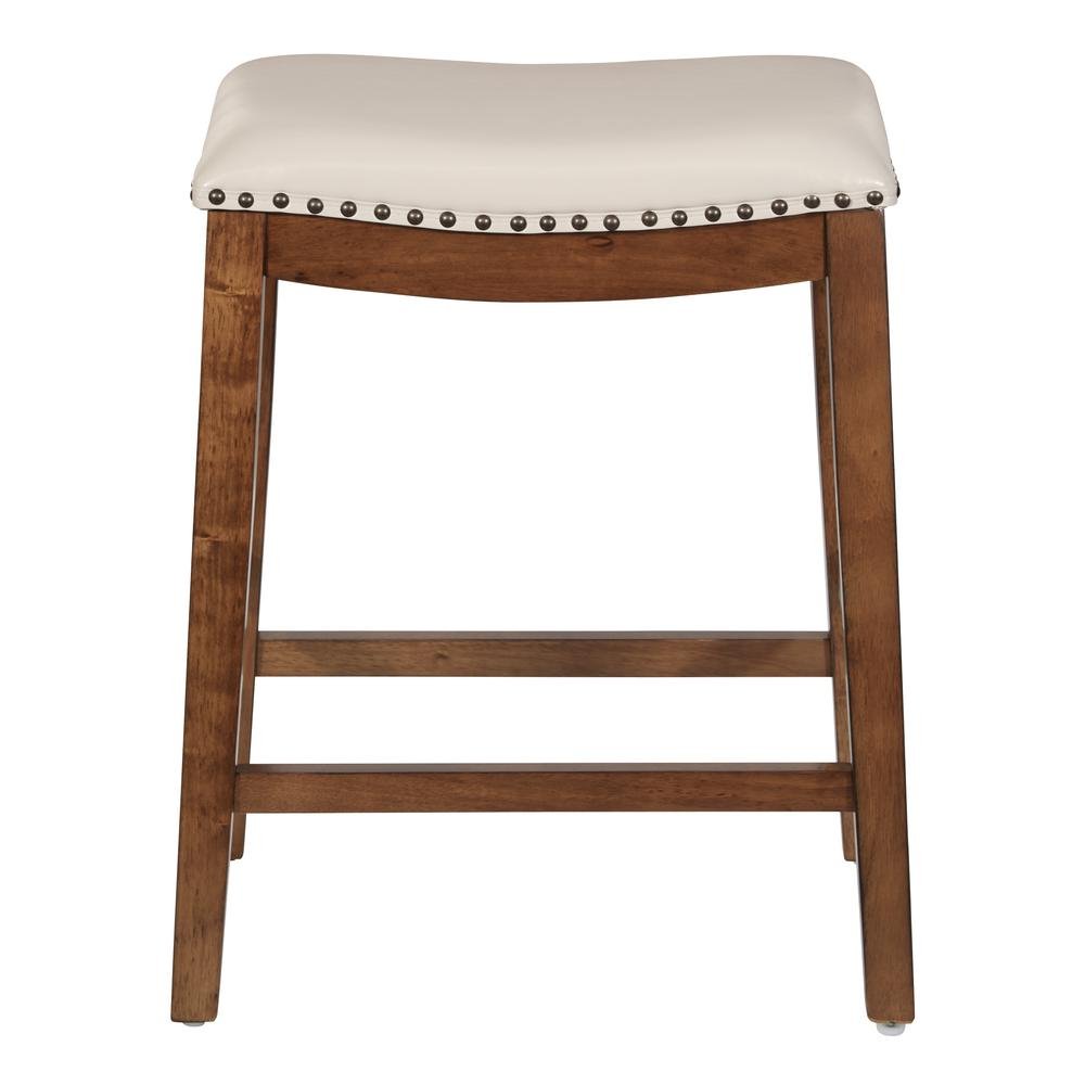 Metro 24" Saddle Stool - Drakoi Marketplace