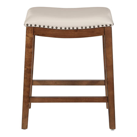 Metro 24" Saddle Stool - Drakoi Marketplace