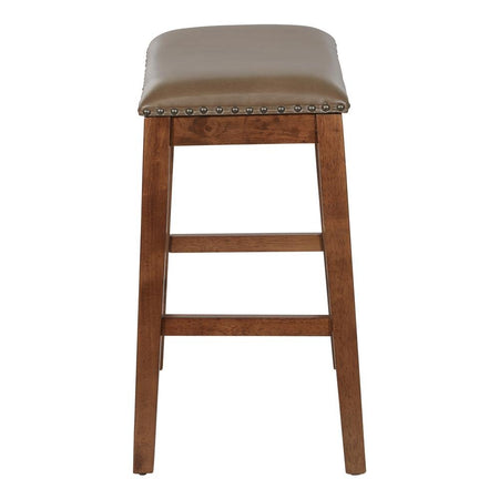 Metro 24" Saddle Stool - Drakoi Marketplace