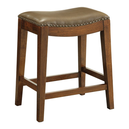 Metro 24" Saddle Stool - Drakoi Marketplace