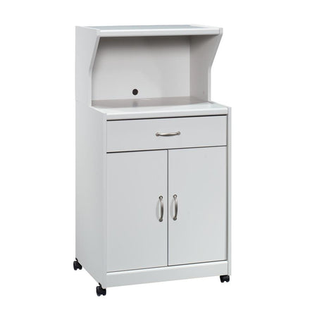 Microwave/Kitchen Cart Modern Grey - Drakoi Marketplace