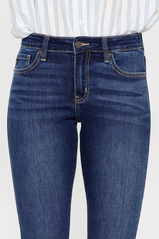 Mid RIse Ankle Skinny Jeans - Drakoi Marketplace