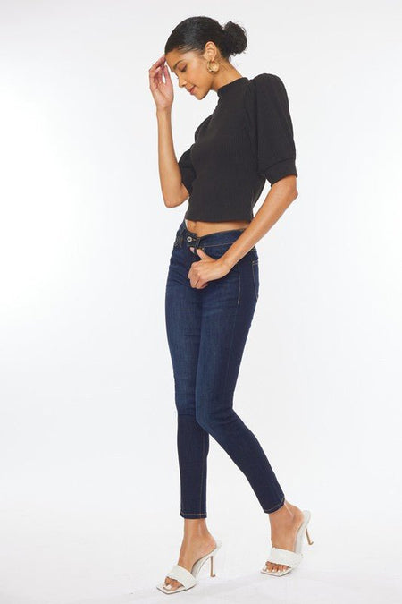 Mid Rise Basic Super Skinny Jeans - Drakoi Marketplace