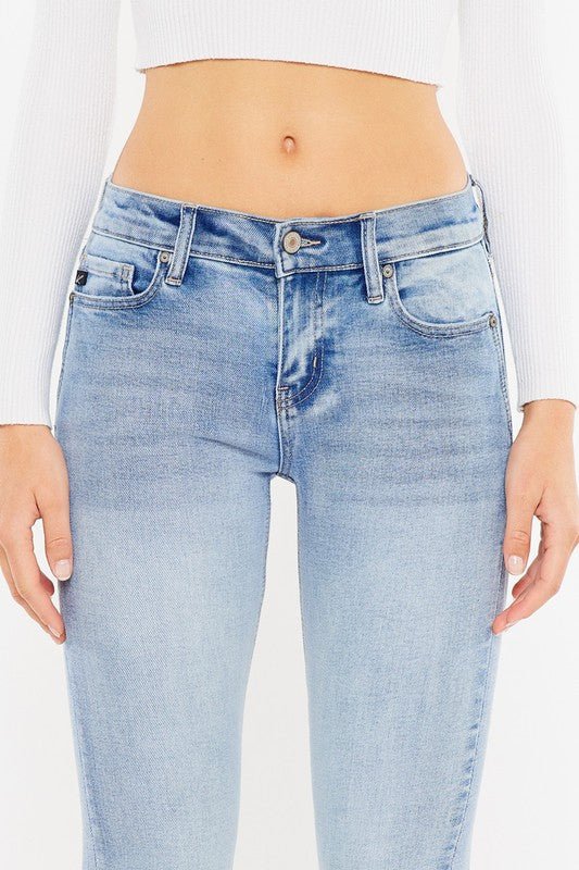 Mid Rise Y2K Bootcut Jeans - Drakoi Marketplace