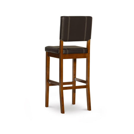 Milano Bar Stool Brown 30 - Drakoi Marketplace