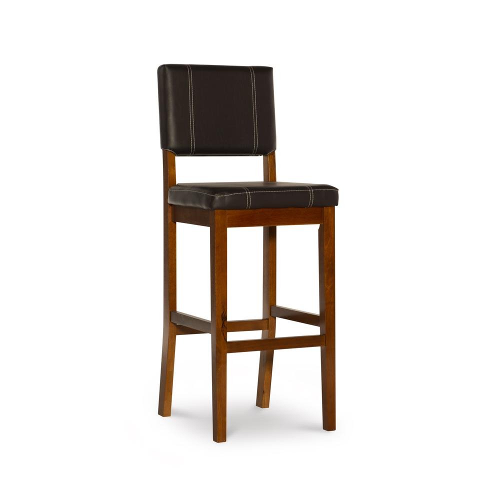 Milano Bar Stool Brown 30 - Drakoi Marketplace