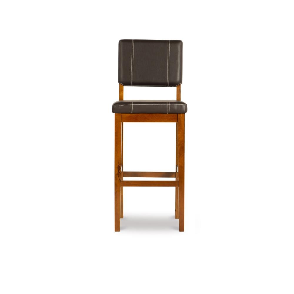 Milano Bar Stool Brown 30 - Drakoi Marketplace