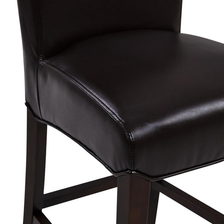 Milton Bonded Leather Counter Stool - Drakoi Marketplace