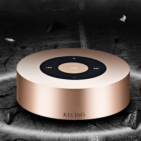 Minimal Metallic Bluetooth Speaker and MP3 Player - Drakoi Marketplace