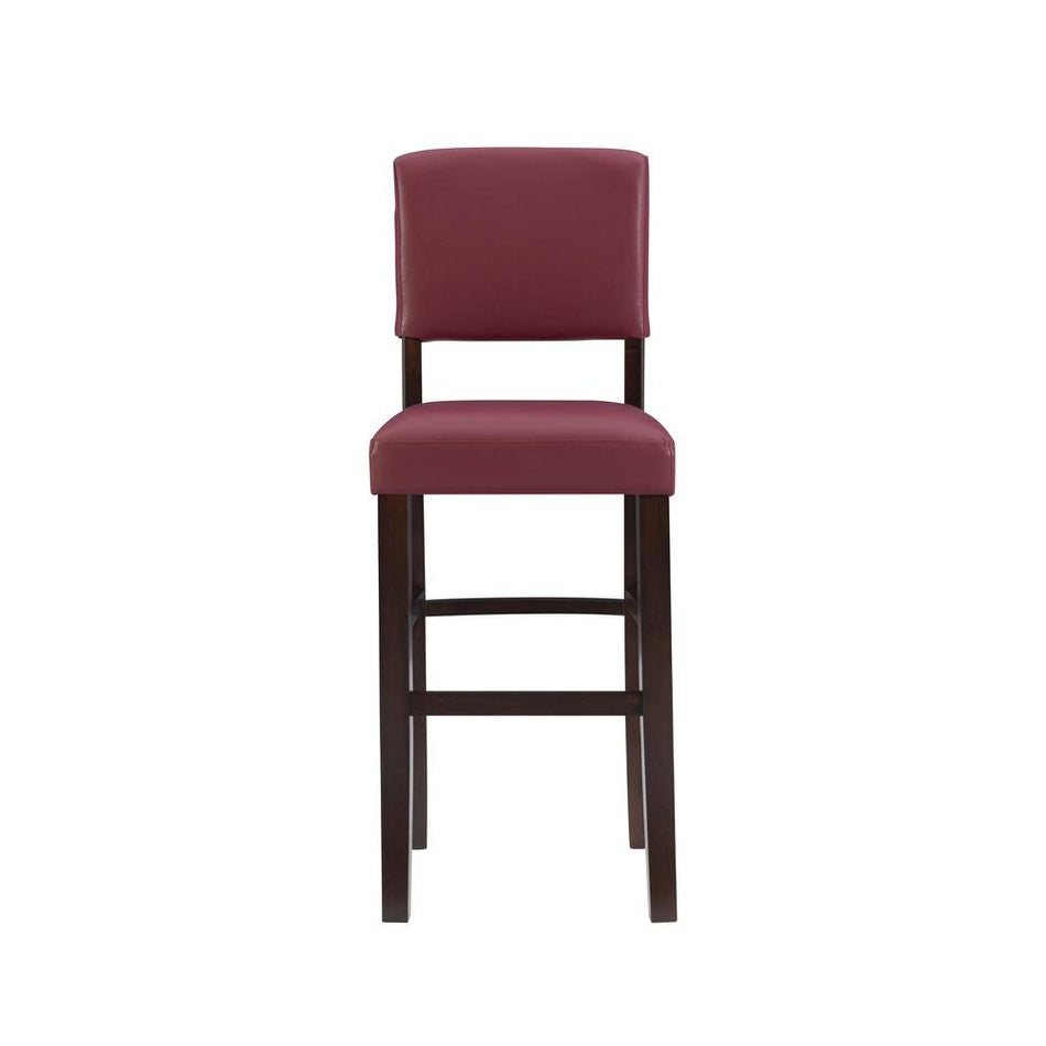 Monaco Bar Stool Dark Red - Drakoi Marketplace