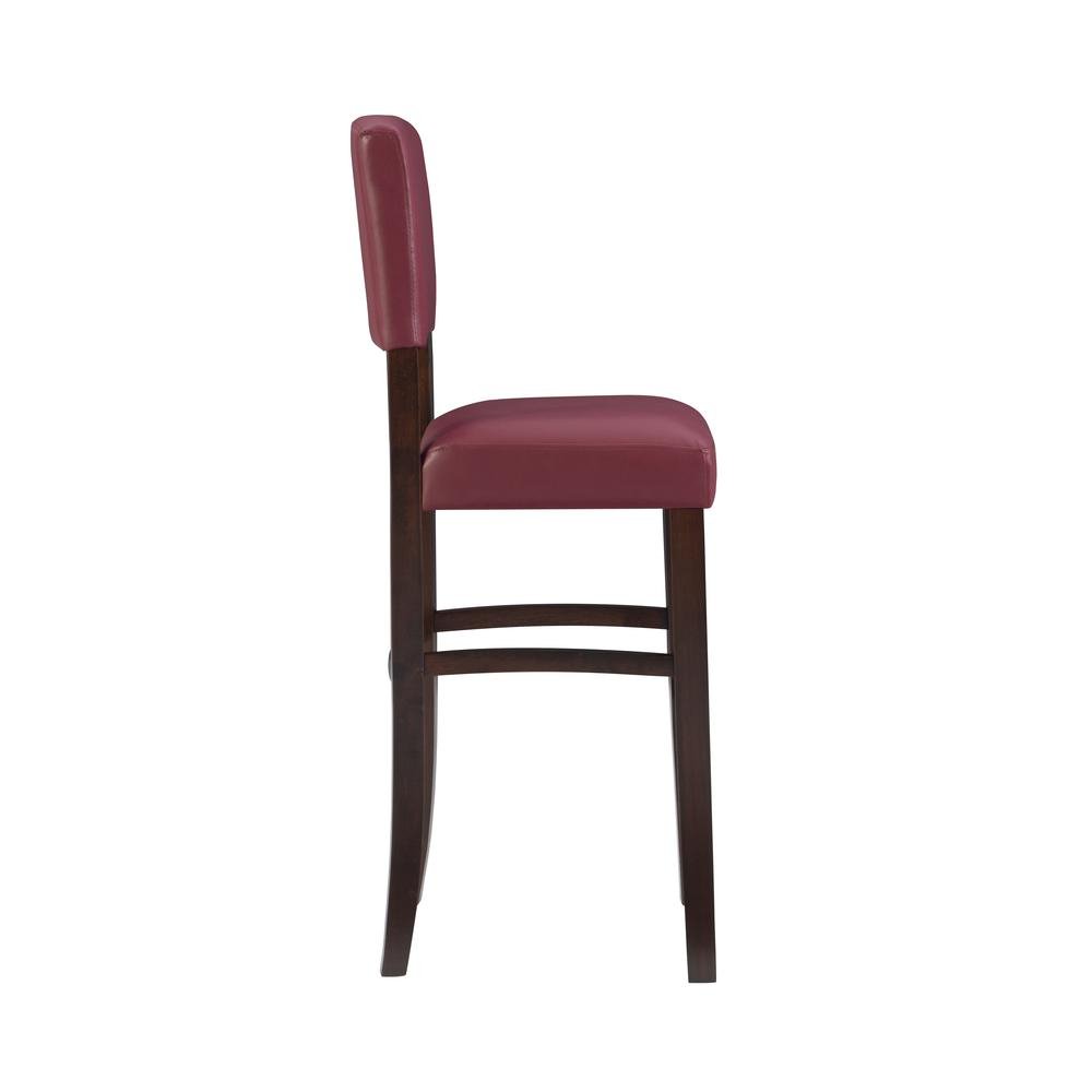 Monaco Bar Stool Dark Red - Drakoi Marketplace