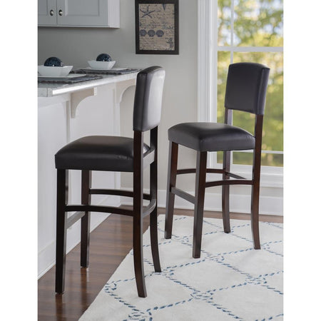 Monaco Bar Stool Espresso - Drakoi Marketplace