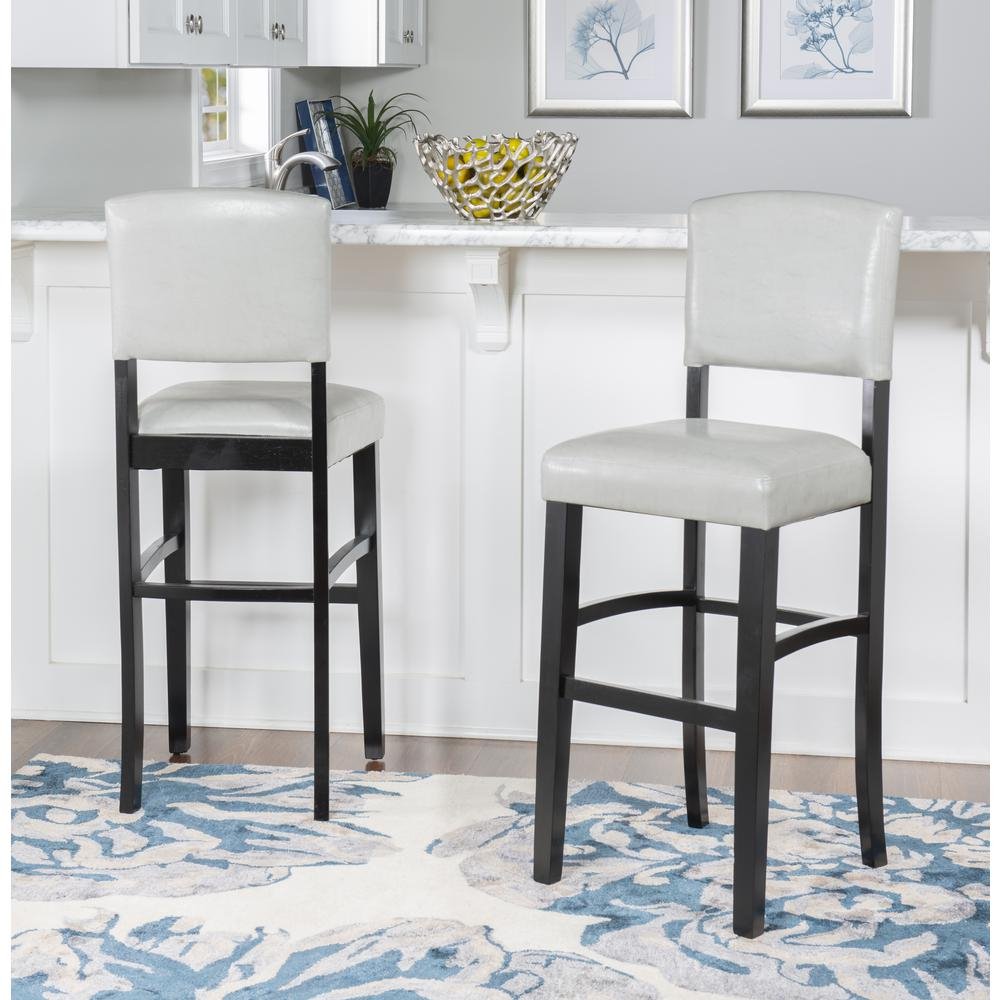 Monaco Bar Stool Gray - Drakoi Marketplace