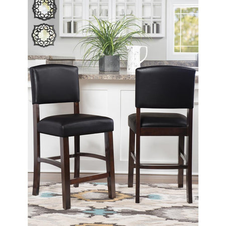 Monaco Counter Stool Espresso - Drakoi Marketplace