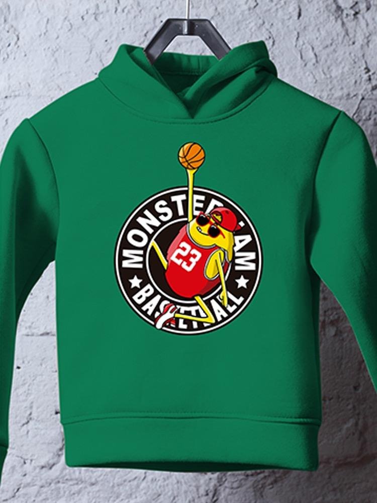 Monster Jam Basketball Hoodie -Image by Shutterstock - Drakoi Marketplace