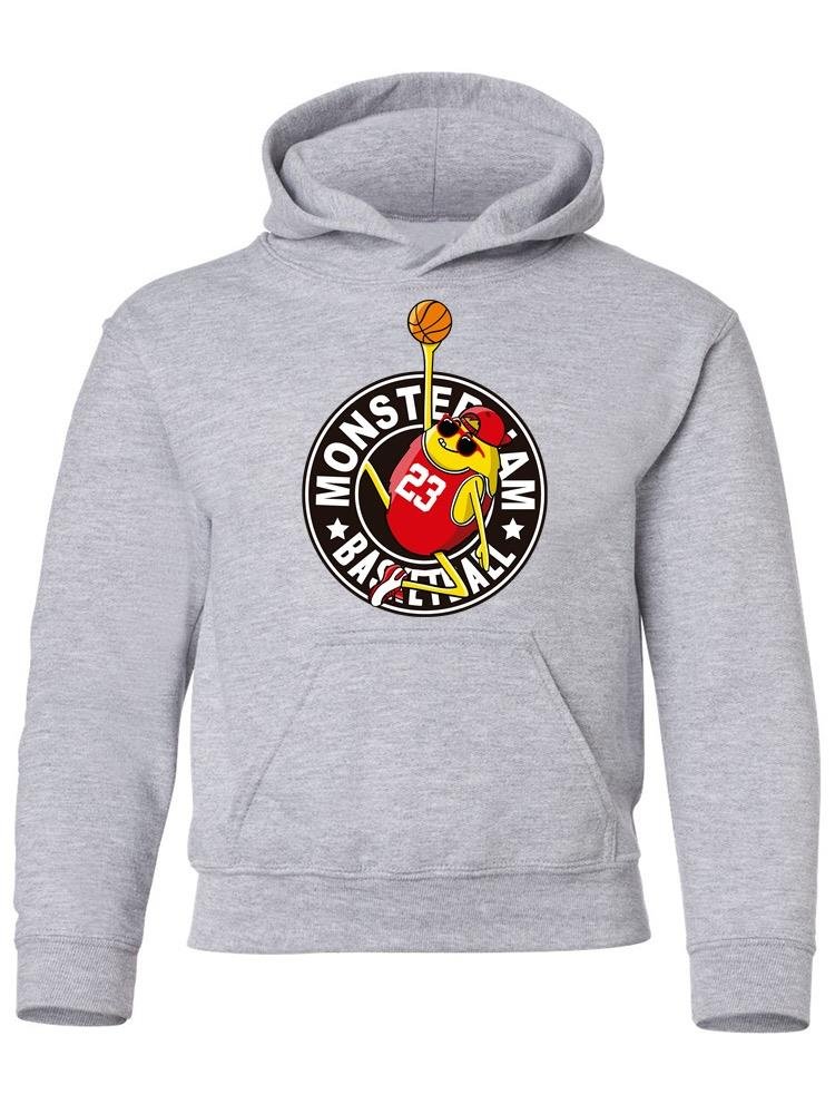 Monster Jam Basketball Hoodie -Image by Shutterstock - Drakoi Marketplace