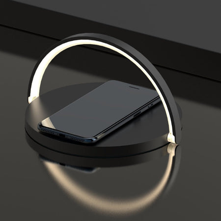 Moonlit Soft Glow LED Light, Wireless Phone Charger And Stand - Drakoi Marketplace