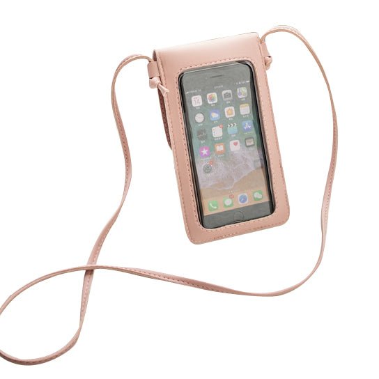 Multi Mini Transparent Phone And Credit Card Holder Cross Body Bag - Drakoi Marketplace