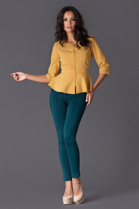 Mustard Figl Blazers - Drakoi Marketplace