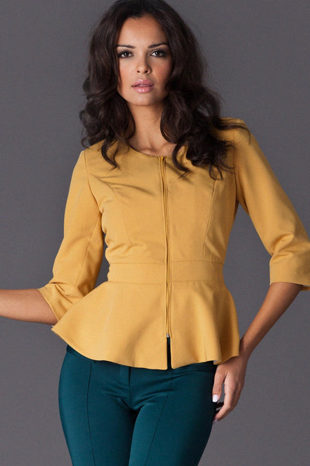 Mustard Figl Blazers - Drakoi Marketplace