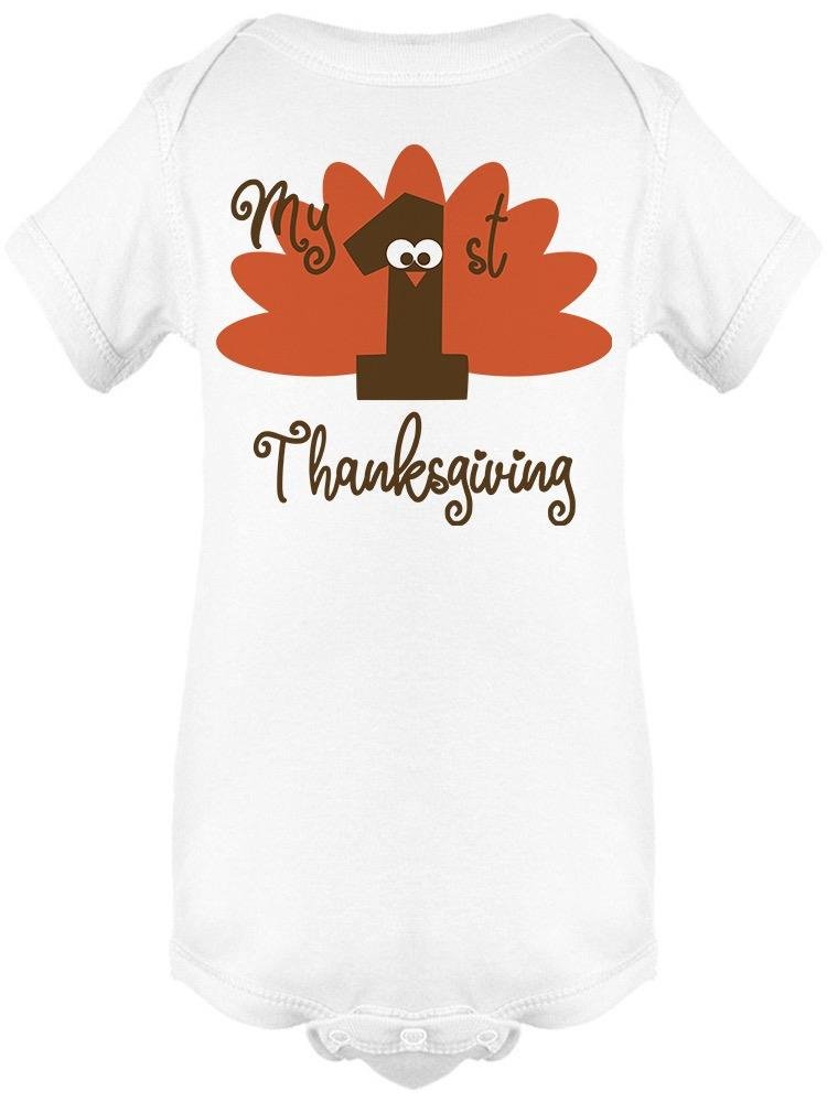 My 1St Thanksgiving Baby's Bodysuit - Drakoi Marketplace