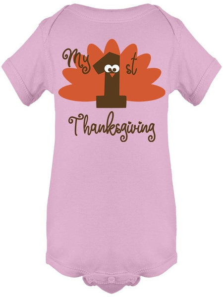 My 1St Thanksgiving Baby's Bodysuit - Drakoi Marketplace