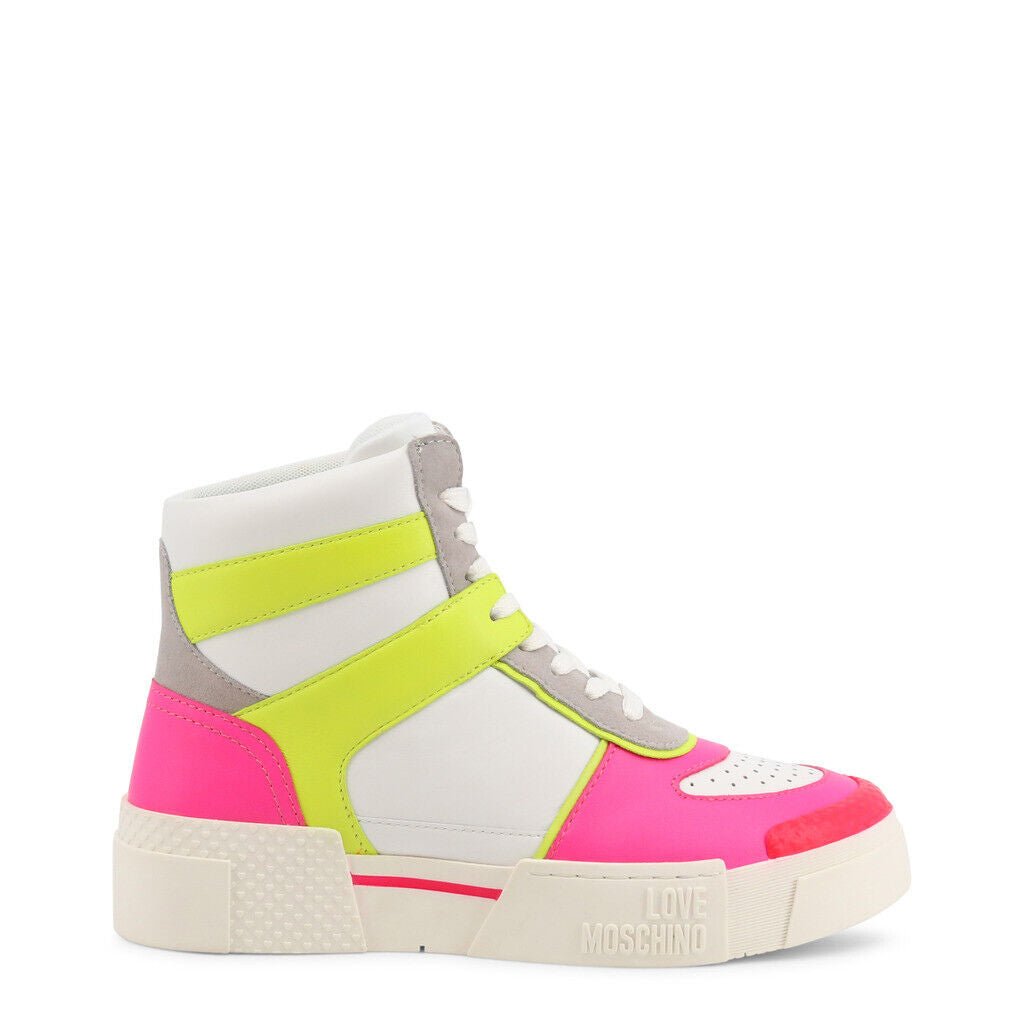 Neon Pink High Top Sneakers - Drakoi Marketplace