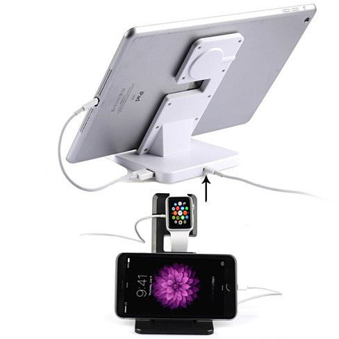 NEW Apple iWatch and iPhone and iPad a Dual Charging Stand - Drakoi Marketplace