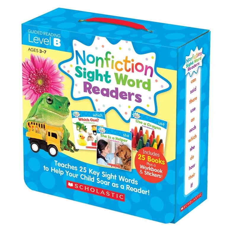 NONFICTION SIGHT WORD READERS LVL B PARENT PACK - Drakoi Marketplace