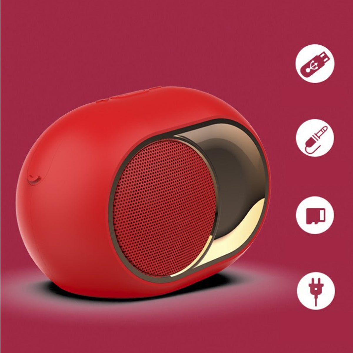 Olden Golden Bluetooth Speaker - Drakoi Marketplace