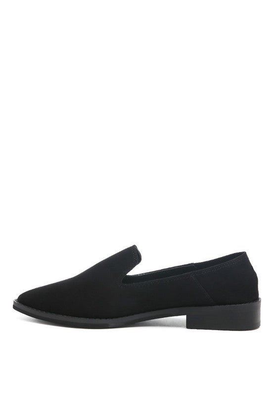 Olivia Classic Suede Loafers - Drakoi Marketplace