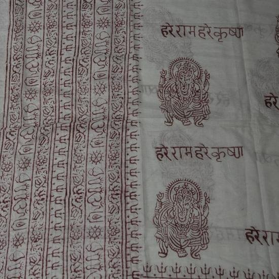 OM Bhakti Prayer Shawl - Drakoi Marketplace