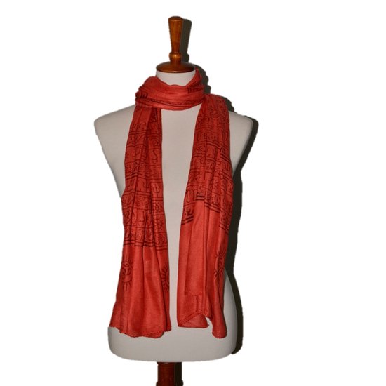 OM Bhakti Prayer Shawl - Drakoi Marketplace