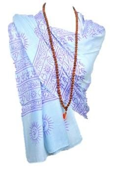 OM Bhakti Prayer Shawl - Drakoi Marketplace