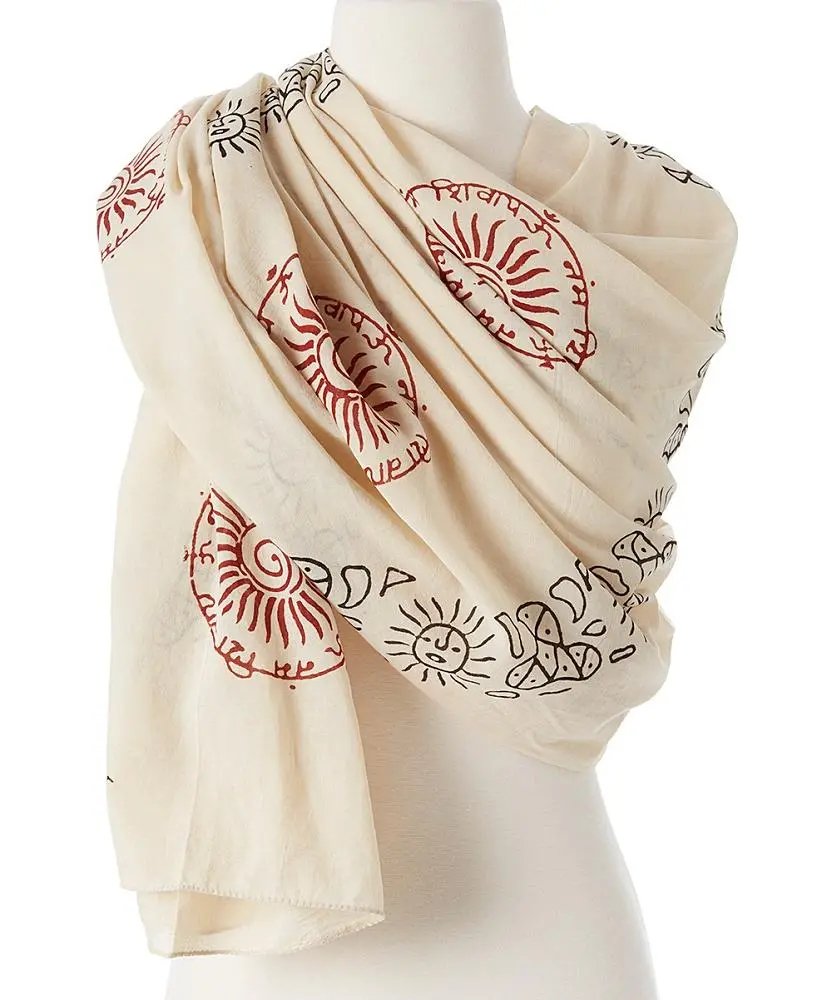 OMSutra Surya Prayer Shawl - Drakoi Marketplace