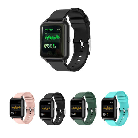 OXITEMP Smart Watch With Live Oximeter, Thermometer And Pulse Monitor With Activity Tracker - Drakoi Marketplace