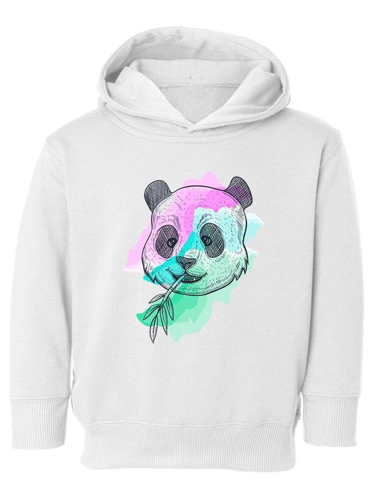 Panda Eating Bamboo Hoodie -Image by Shutterstock - Drakoi Marketplace