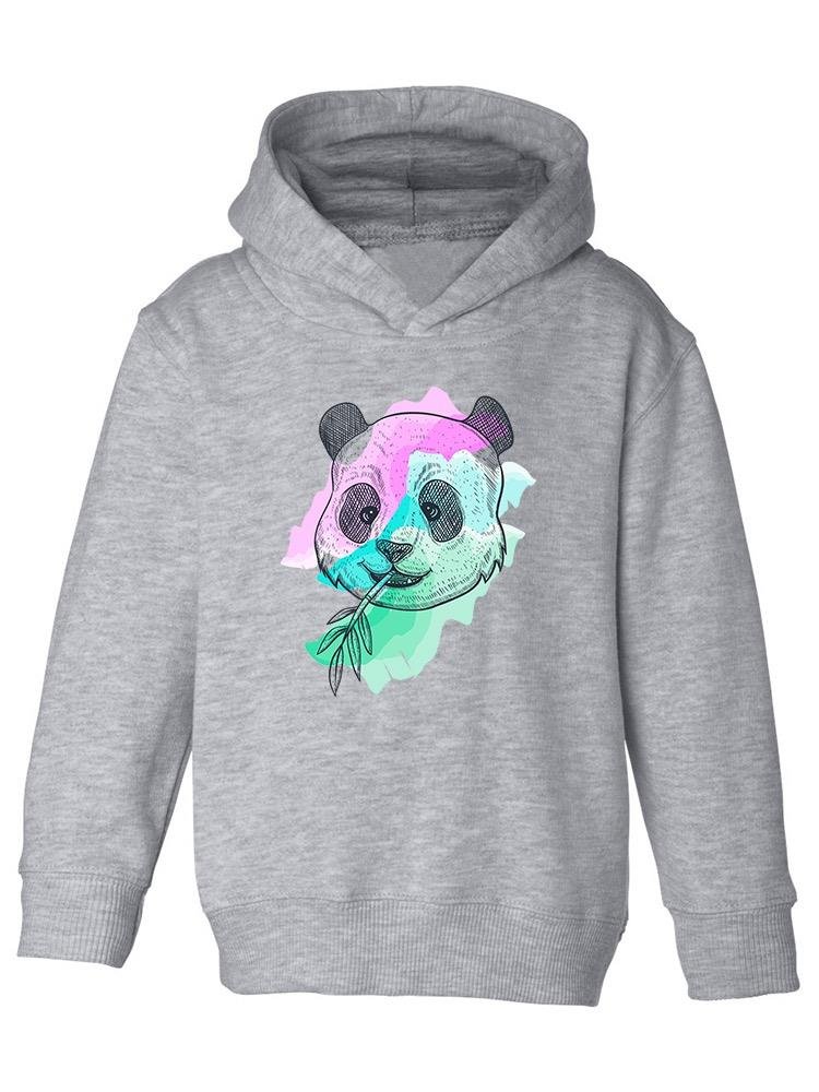 Panda Eating Bamboo Hoodie -Image by Shutterstock - Drakoi Marketplace